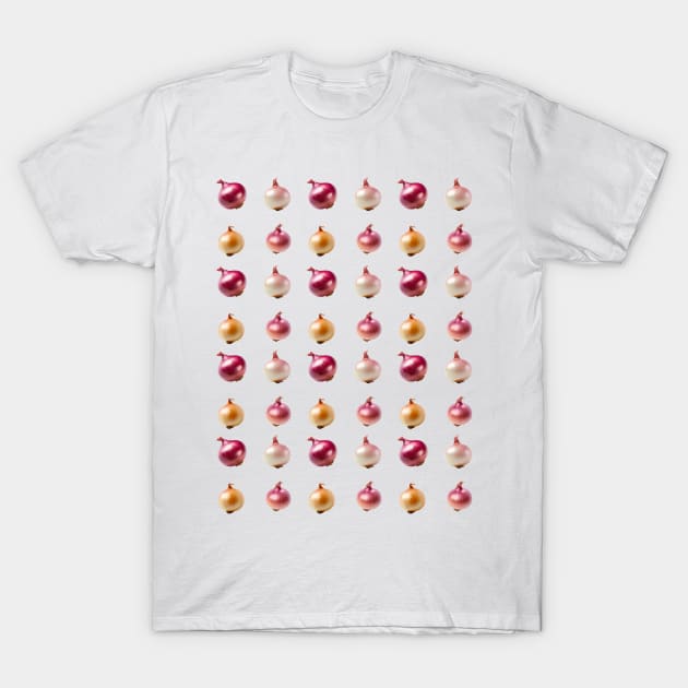 Onion Pattern T-Shirt by Teravitha